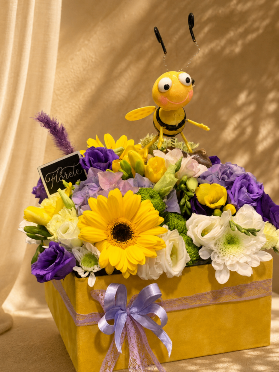 Prima Zi – Aranjament floral pentru profesoară - imagine 2