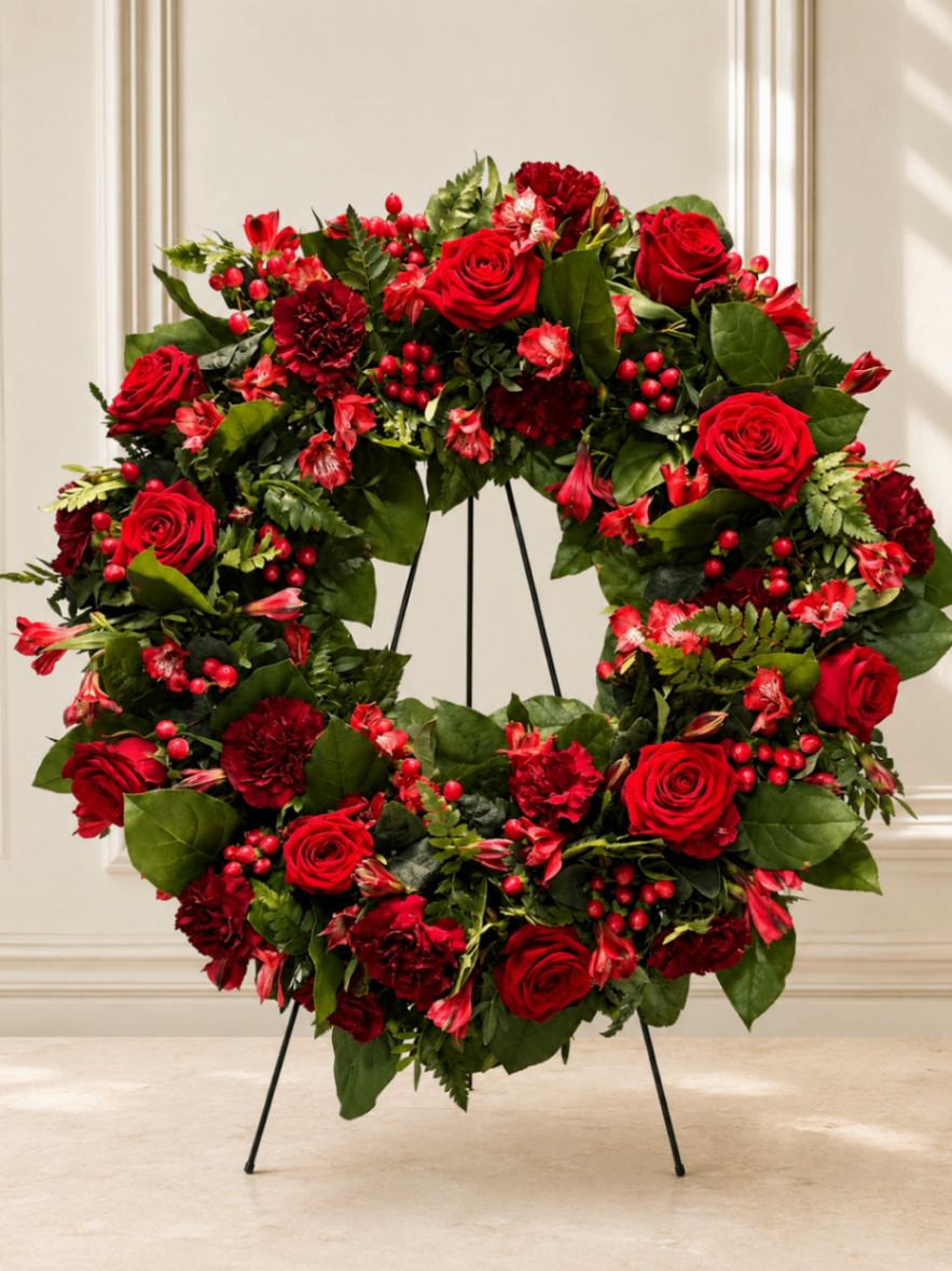 Cerc Rubiniu – Coroană funerară roșie - imagine 2