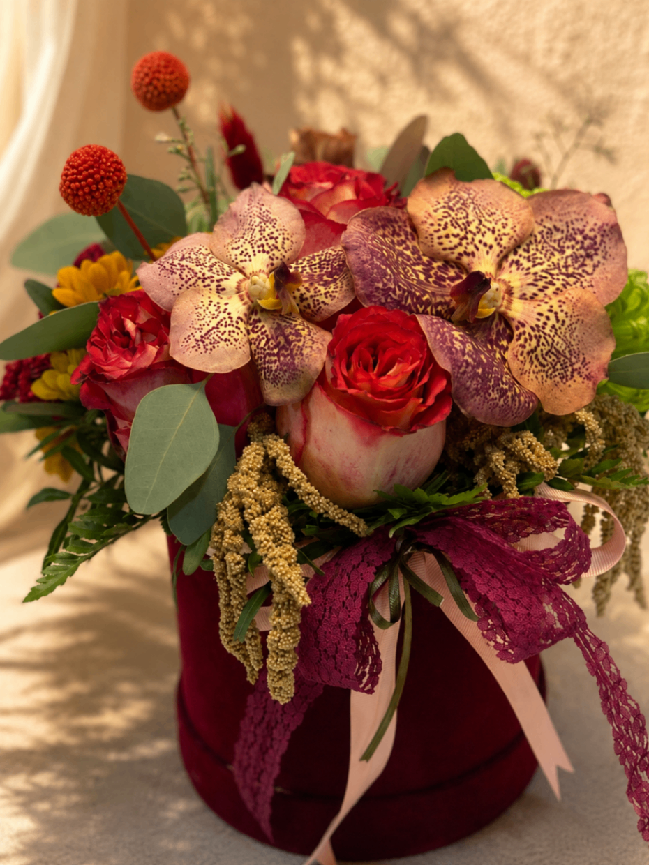 Velours Vanda – Aranjament Luxury cu orhidee - imagine 2