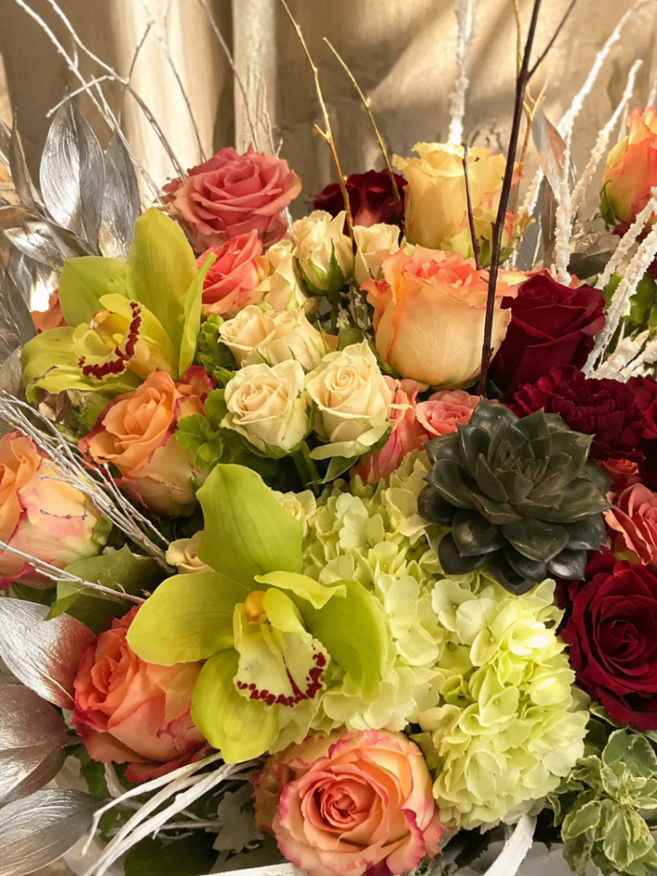 Jardin Argenté – Buchet botanic Luxury - imagine 2