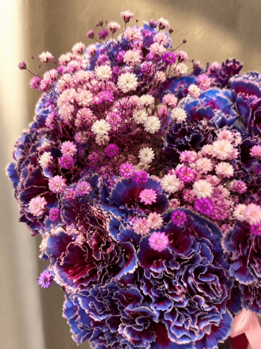 Velvet Indigo – Buchet cu garoafe - imagine 2