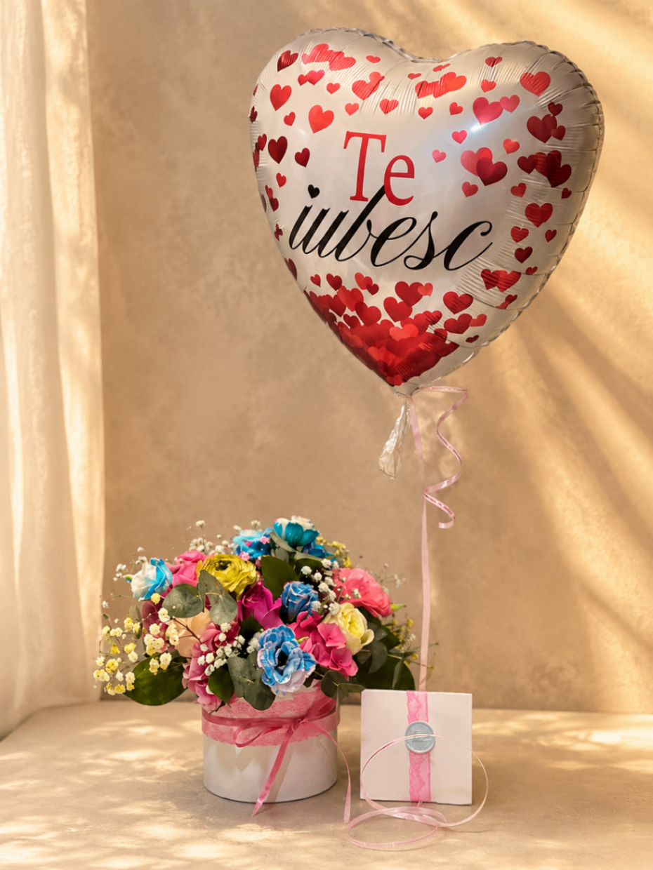 Amour Chromatique – Aranjament cu balon - imagine 2