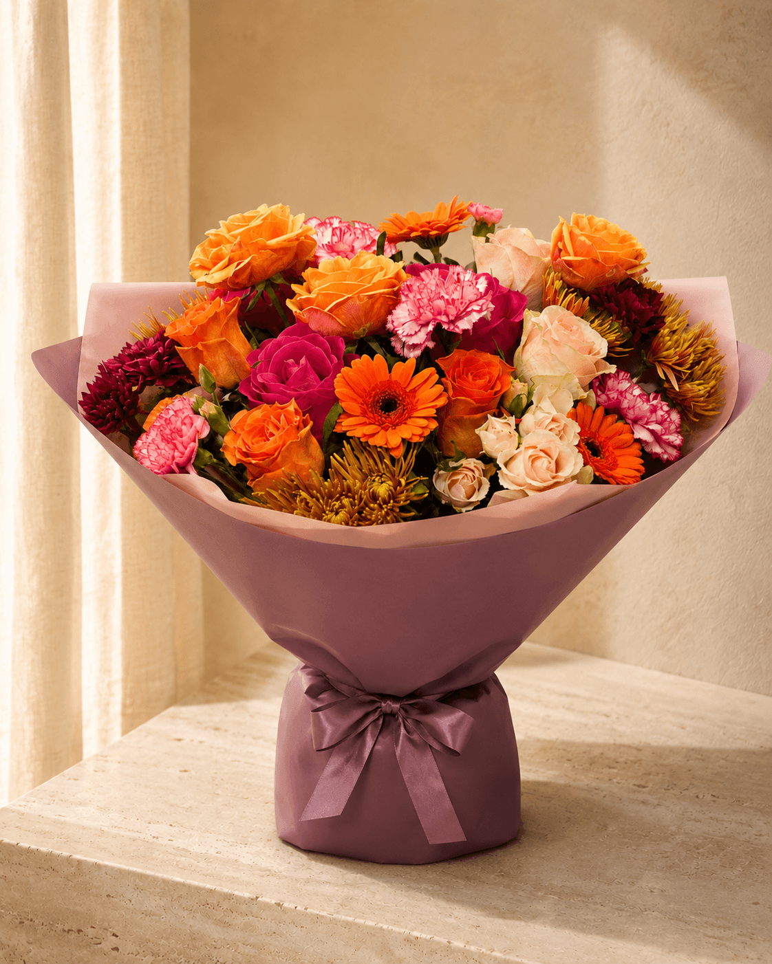 Sienna – Buchet în tonuri calde