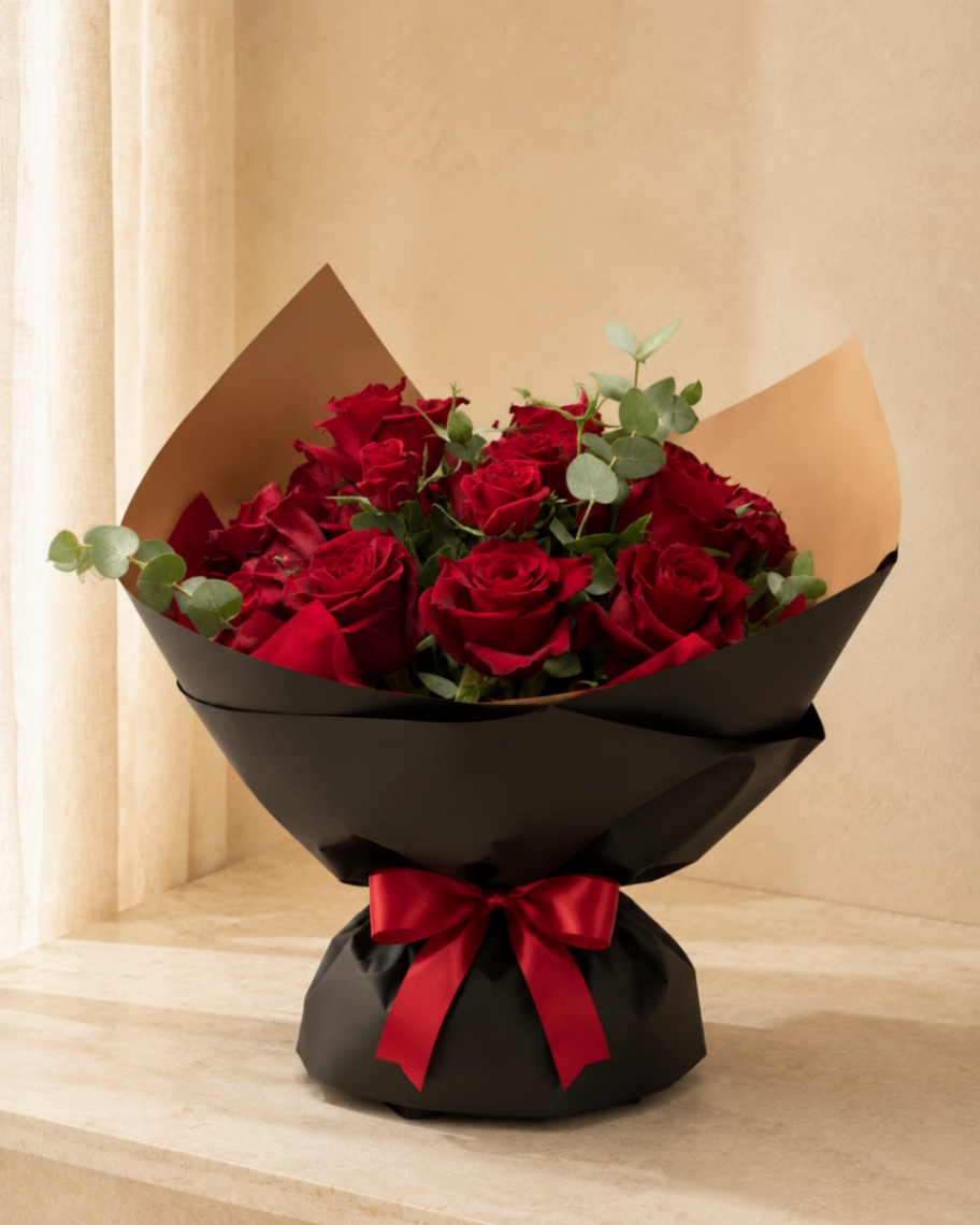 Rouge Iconique – Buchet cu trandafiri roșii