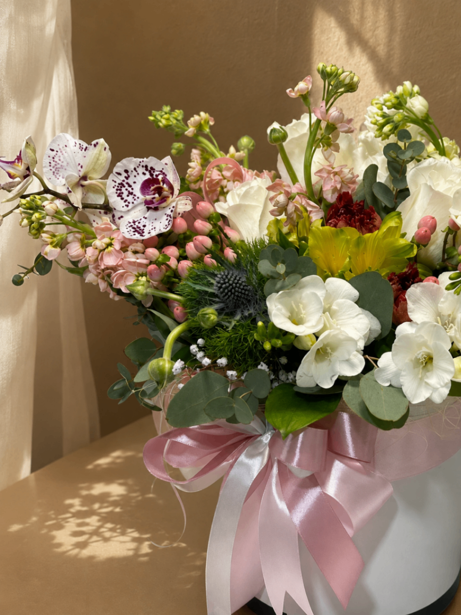 Blanc Orchidée – Aranjament Luxury cu orhidee - imagine 2