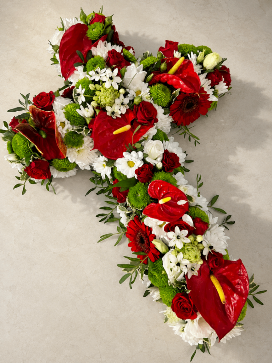 Omagiu Rubiniu – Cruce funerară roșie - imagine 2