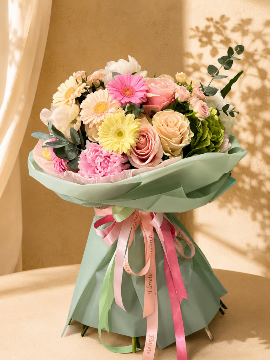 Gelato Pastel – Buchet mixt luminos